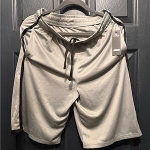 NWT-Essentials Light Gray Athletic Men’s Shorts